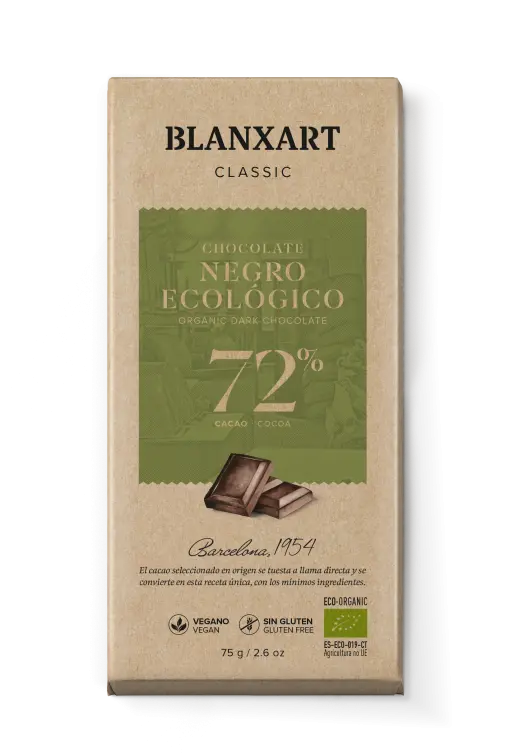 Chokladkaka Ekologisk 72%, 75 g