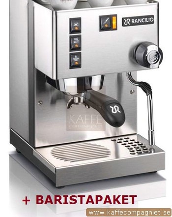 Rancilio Silvia med Baristapaket