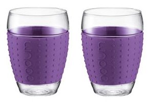 Pavina Glas m Silicon 45 cl, lila