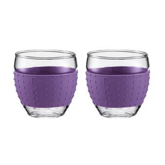 Pavina Glas m Silicon 35 cl, Lila