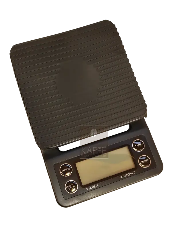 våg med timer 3 kg 0,1 gr