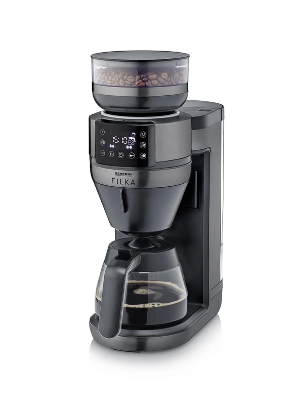 Filka Dark Inox - helautomatisk filterkaffebryggare