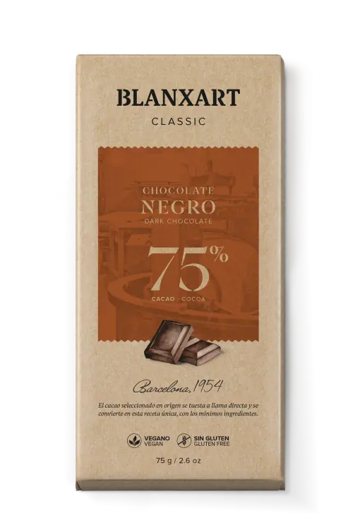 Mörk Choklad Classic 75%, 75 g 