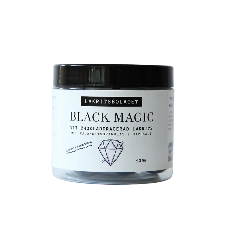 Lakritsbolaget Black Magic, 130 g