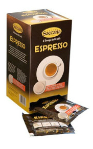 Saccaria Espresso Pods, 18 st