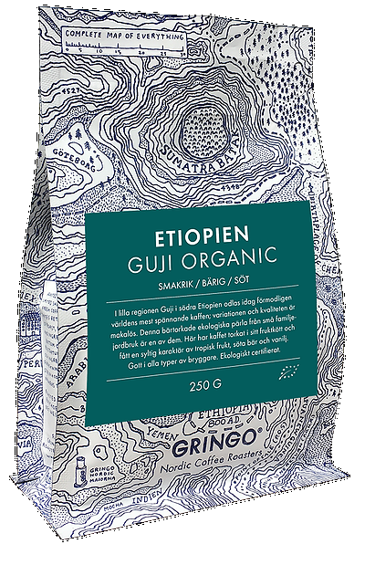 gringo nordic etiopien guji bönor 250 gr