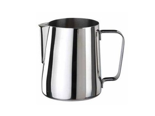 Mjölkkanna, skumning av mjölk. milk pitcher