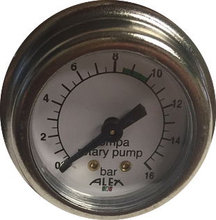 Manometer Izzo Duetto, Bryggtryck