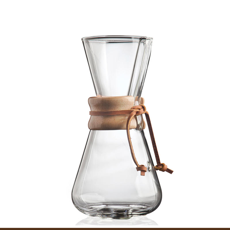 Chemex droppbrygg, 1-3 kopp