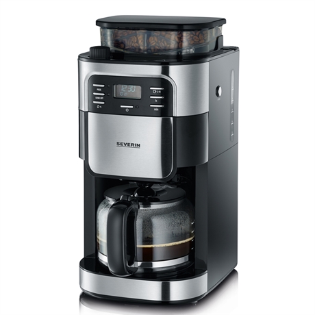 Severin, Severin KA4810, KA4810, kaffebryggare, kaffebryggare med kvarn, Kaffekvarn, kvarnbryggare