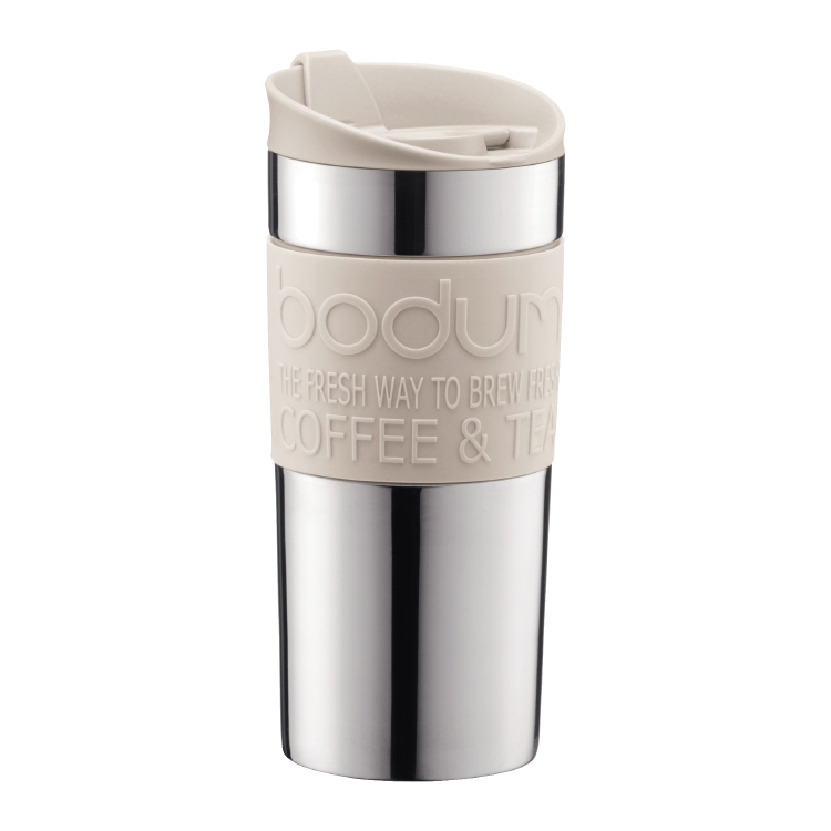 Bodum Travel Mug, Off white