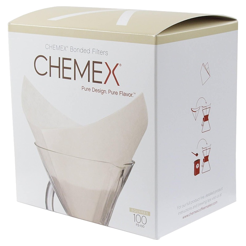 chemex filter 100-pack färdigvikta