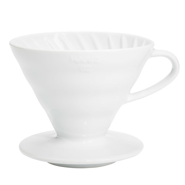 Hario V60 Filterhållare 2-kopps VIT